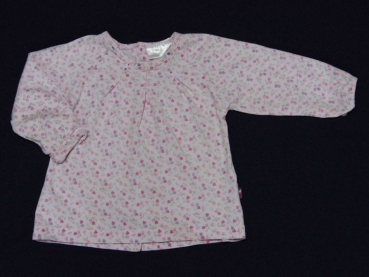 Blusenshirt Gr. 74 rosa mit Tulpen