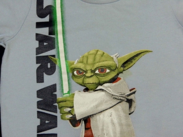 T-Shirt Gr. 68/74 H&M Star Wars hellblau