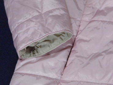 Anorak Gr. 92 Aldi altrosa mit Blümchen