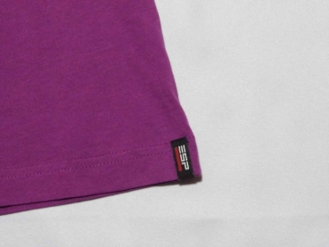 T-Shirt Gr. 38 Esprit lila mit V-Ausschnitt
