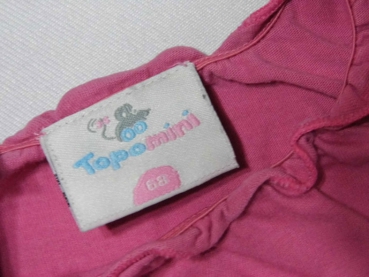 Achselshirt Gr. 74/80 Topomini pink mit Entchen * Zwillinge *