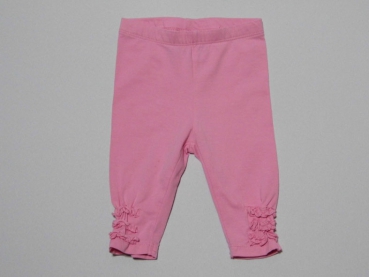 Stretchleggins Gr. 62 Topolino rosa mit Rüschen