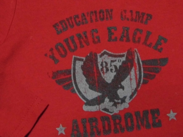 Langarmshirt Gr. 68/74 Aldi rot – Young eagle