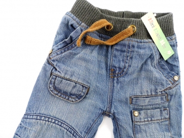 Jeans Gr. 74 Topomini mit Strickbündchen