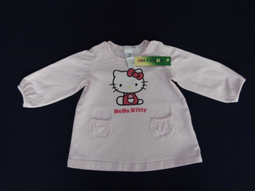 süßes Stretchshirt Gr. 62 H&M rosa mit Hello Kitty langarm