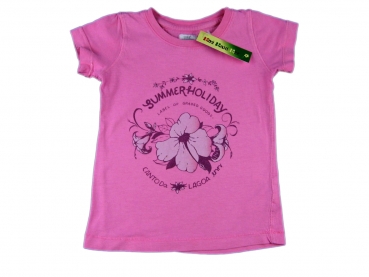 T-Shirt Gr. 92 H&M rosa mit Blumendruck