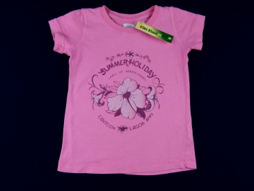 T-Shirt Gr. 92 H&M rosa mit Blumendruck