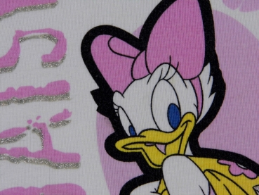 T-Shirt Gr. 92 Disney Daisy weiß/rosa Unterhemd