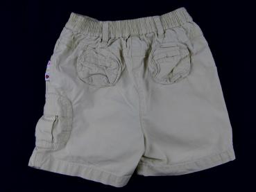 Sommershorts Gr. 80 C&A creme mit Vöglein