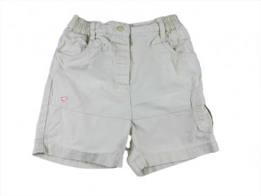 Sommershorts Gr. 80 C&A creme mit Vöglein