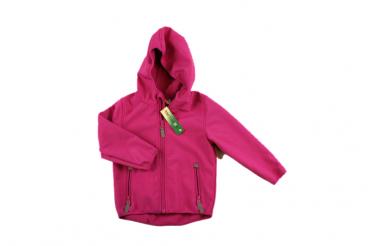 Softshelljacke Gr. 86 Topomini pink einfarbig *Zwillinge*