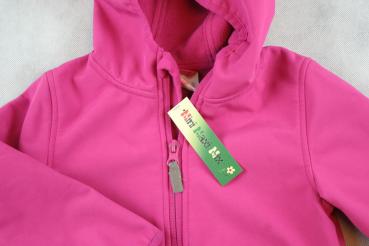 Softshelljacke Gr. 86 Topomini pink einfarbig *Zwillinge*