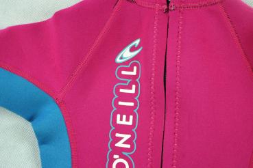 Neoprenanzug Gr. 104/110 O´Neill pink/blau wie neu 50+ UV Schutz