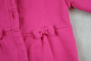 Sweatjacke Gr. 56/62 pink mit Schleifchen