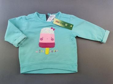 Sweatshirt Gr. 56 C&A mintgrün mit Eis