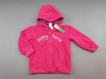 Fleecejacke Gr. 80/86 C&A pink – Happy Smile