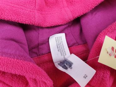 Fleecejacke Gr. 80/86 C&A pink – Happy Smile