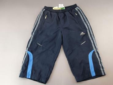 ¾ Sporthose Gr. 134/140 Adidas dunkelblau