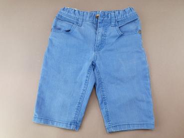 kurze Jeanshose Gr. 116/122 Benetton hellblau