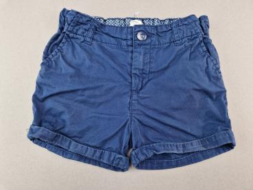 Sommerhose Gr. 92 H&M dunkelblau kurz Umschlag