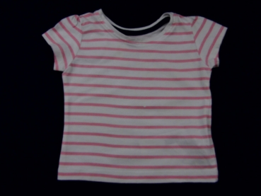 T-Shirt Gr. 68 Primark rosa/weiß gestreift