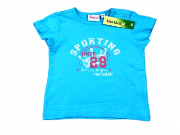 T-Shirt Gr. 74 Aldi hellblau