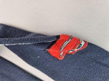 Strumpfhose Gr. 122/128 H&M dunkelblau/türkis Cars