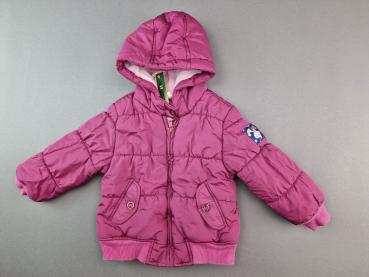 schicker Winteranorak Gr. 86 C&A pink weich fleecegefüttert