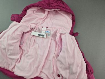 schicker Winteranorak Gr. 86 C&A pink weich fleecegefüttert