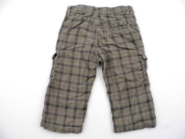 Thermocordhose Gr. 74/80 Topolino braun kariert