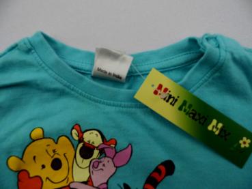 Langarmshirt Gr. 74 Disney hellblau mit Winnie Pooh