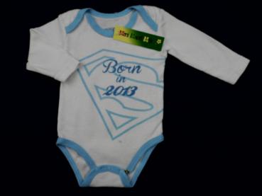 Langarmbody Gr. 56 Superbaby Kultmotiv