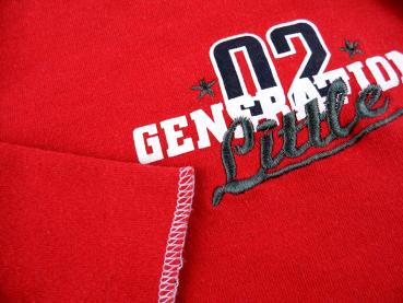 Langarmshirt Gr. 62 rot Kultmotiv little generation