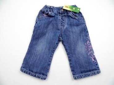 Thermojeans Gr. 68/74 Staccato mit Blumenstickerei