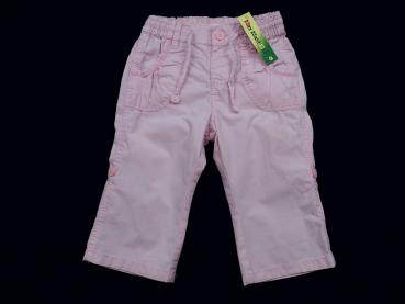 Stoffhose Gr. 74/80 H&M rosa einfarbig