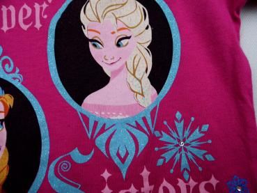 T-Shirt Gr. 80/86 Disney pink mit Prinzessinnen