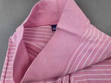 Bequemhose Gr. 74/80 rosa mit weißen Streifen