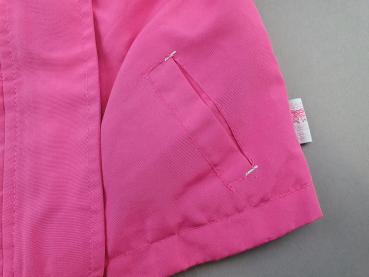 leichte Jacke Gr. 68/74 pink Mantel Blumendruck