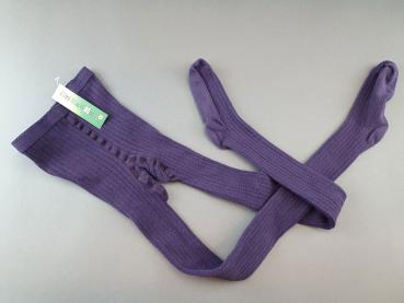 Rippstrumpfhose Gr. 122/128 Jako-o lila uni