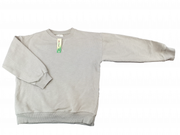 Sweatshirt Gr. 140/146 Zara hellbraun/grau Mischung