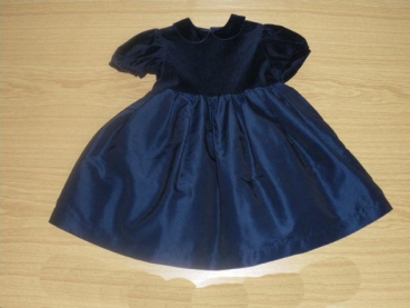 Festkleid Gr. 92/98 H&M dunkelblau