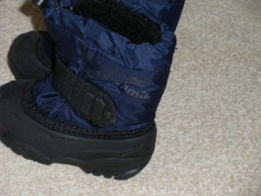 Winterstiefel Kamik Gr. 21 blau