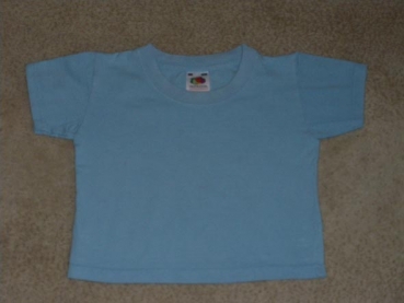 T-Shirt Gr. 74/80 Fruit of the Loom hellblau