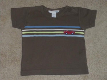 T-Shirt Gr. 74 H&M braun mit Auto