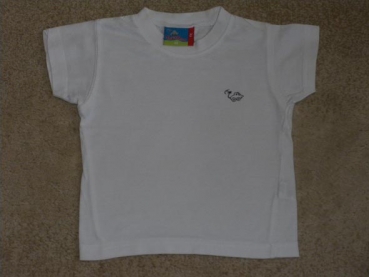 T-Shirt Gr. 68/74 Topolino weiß mit kleinem Auto