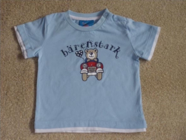 T-Shirt Gr. 74 Topolino hellblau mit Bär