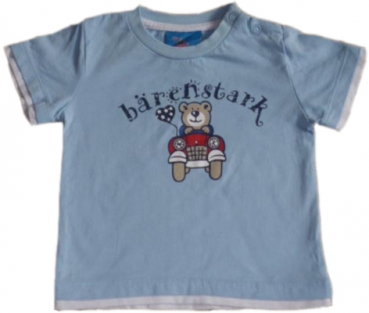 T-Shirt Gr. 74 Topolino hellblau mit Bär