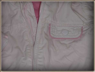 Jacke Gr. 80 H&M rosa mit Kaputze