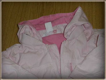 Jacke Gr. 80 H&M rosa mit Kaputze