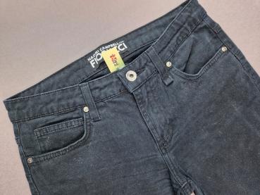 Stretchjeans Gr. 36 Fiorucci schwarz lang